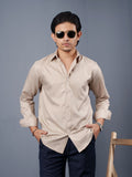 LUXURY Supremacy Executive Formal Shirt Beige