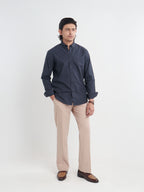 ORIGIN Charcoal Navy Microprint Shirt