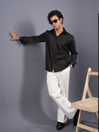 LUXURY Supremacy Executive Formal Shirt Black