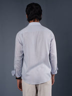 LUXURY Linen Sky Blue Shirt