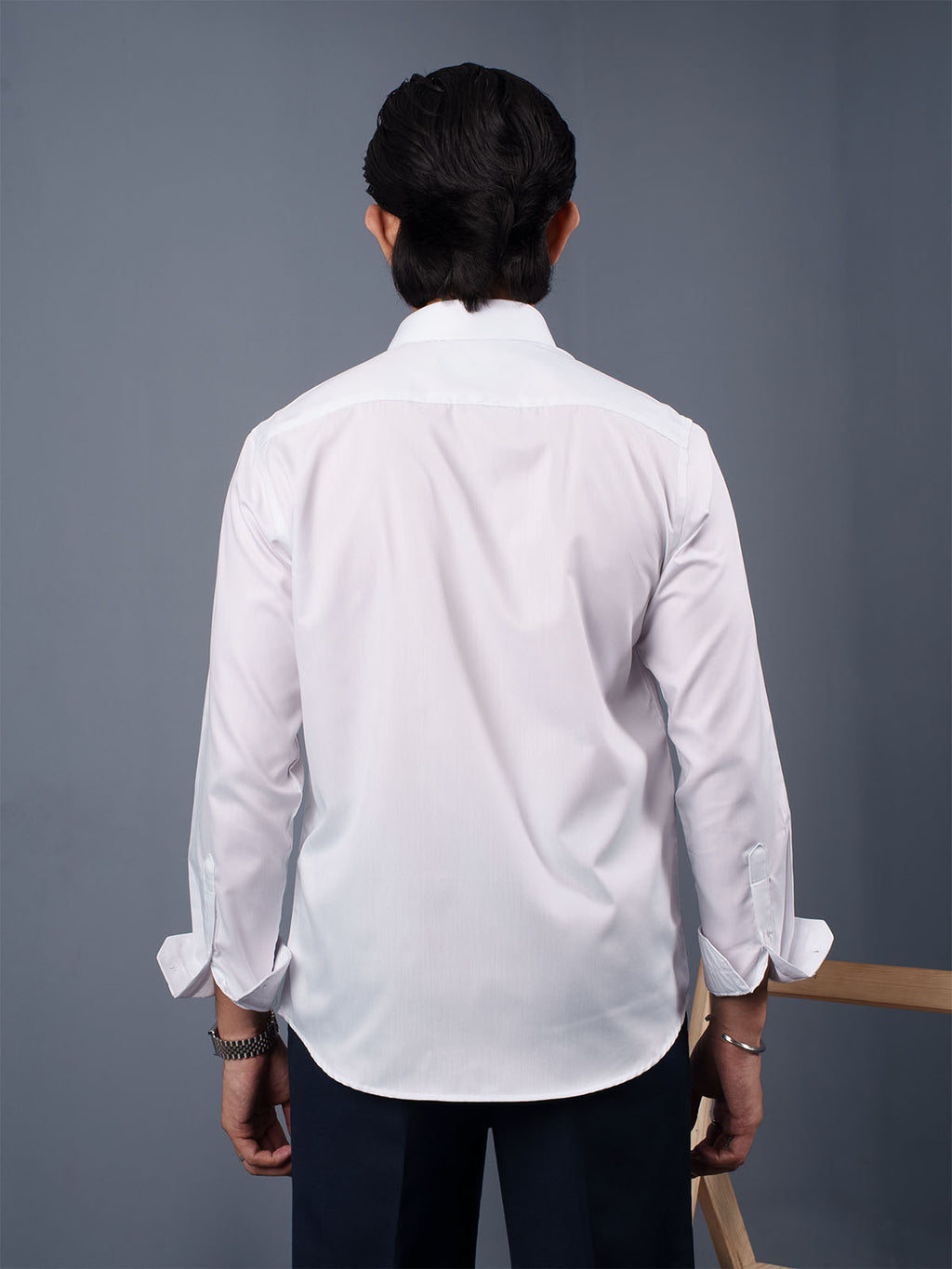 LUXURY Supremacy Executive Formal Shirt White