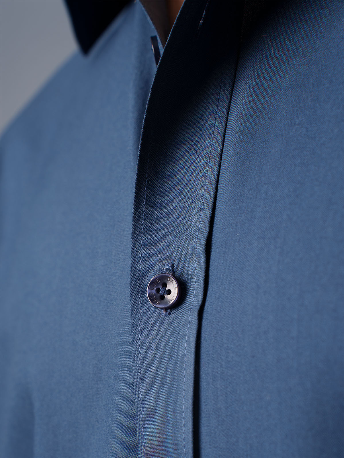 LUXURY Supremacy Executive Formal Shirt Navy Blue