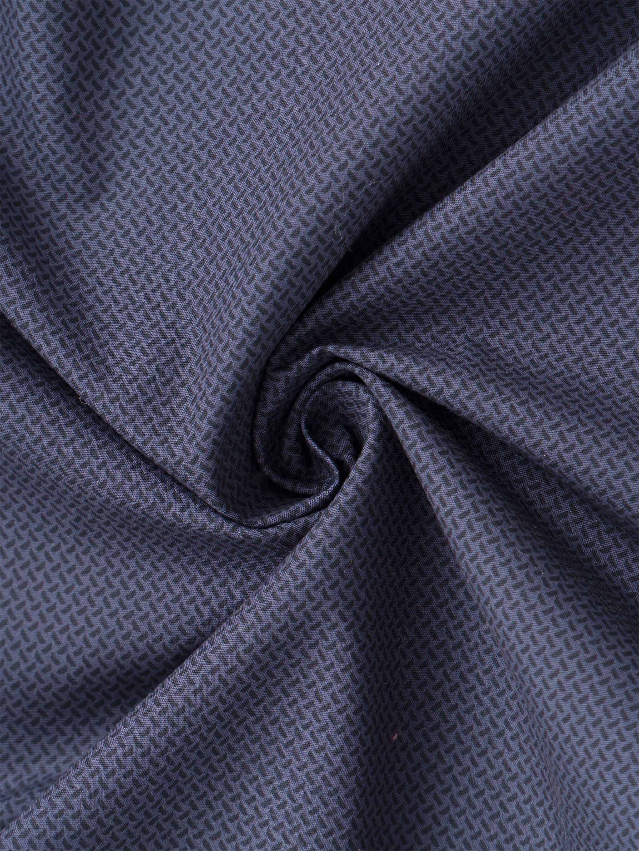 ORIGIN Charcoal Navy Microprint Shirt