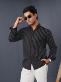 AUTUMN Black Striped Shirt [Most Requested]