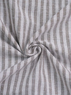 ASCEND Light Coffee Ivory Stripe Shirt - BazeLine