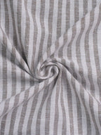 ASCEND Light Coffee Ivory Stripe Shirt - BazeLine