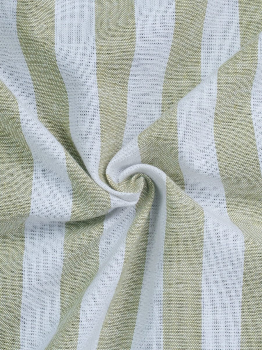 ASCEND Olivecrest Ivory Stripe Shirt - BazeLine