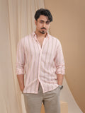 AURAA Blush Stripe Shirt - BazeLine