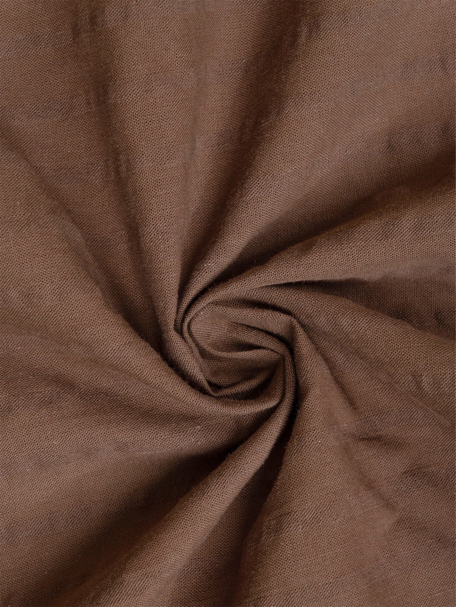 AURAA Coffee Brown Seersucker Shirt - BazeLine