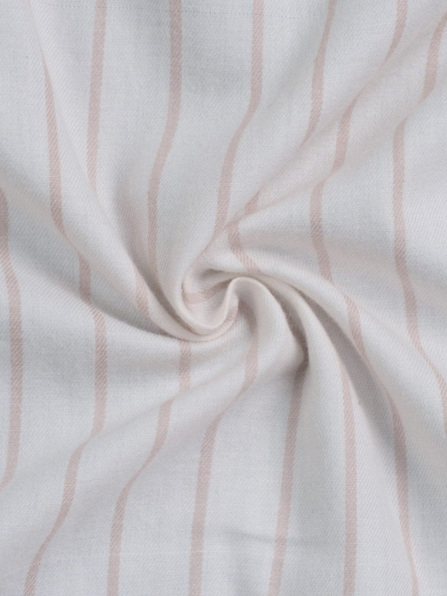 AURUM Ivory Dune Stripe Shirt - BazeLine