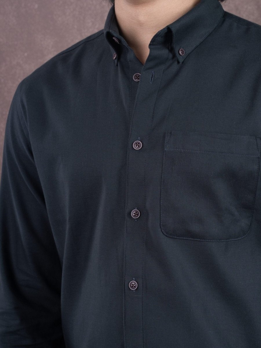 AURUM Obsidian Black Shirt - BazeLine