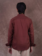 AURUM Rustic Red Lightweight Shirt - BazeLine
