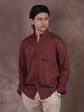 AURUM Rustic Red Lightweight Shirt - BazeLine