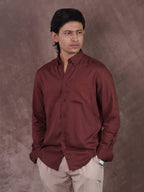 AURUM Rustic Red Lightweight Shirt - BazeLine