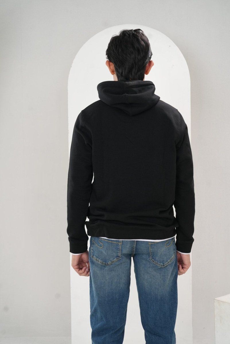 AWAAD Black Hoodie - BazeLine