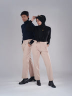 Beige Gurkha Bootcut Pant - BazeLine