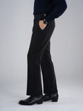 Black Gurkha Bootcut Pant - BazeLine