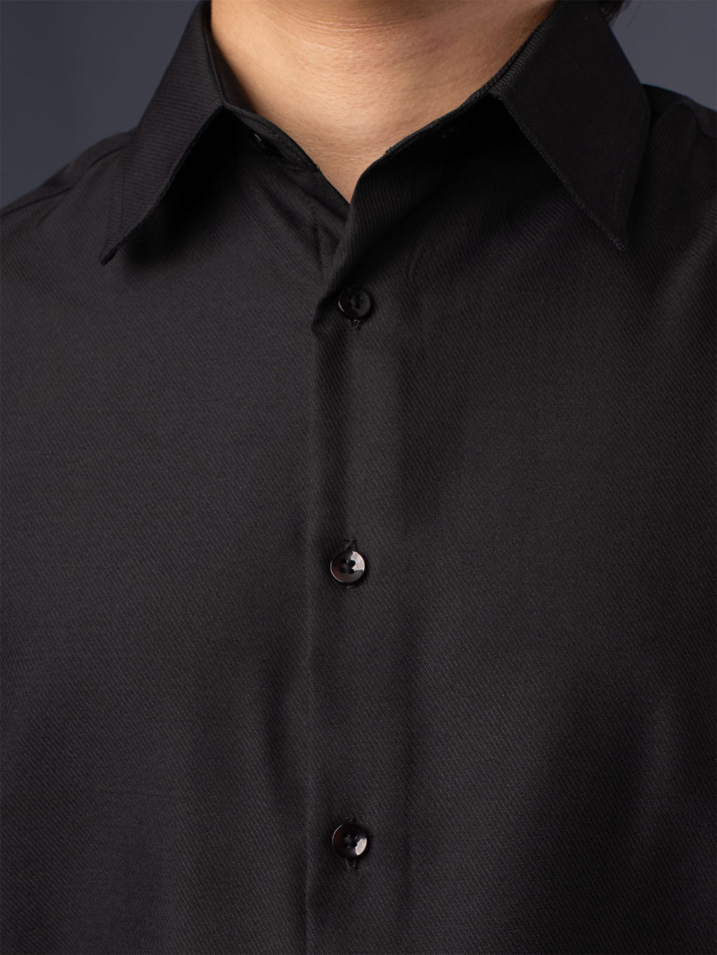 CORE Black Business Formal Shirt - BazeLine