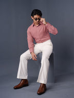 CORE Mauve Business Formal Shirt - BazeLine