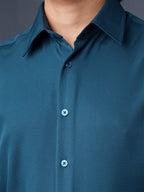 CORE Sea Green Business Formal Shirt - BazeLine