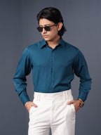 CORE Sea Green Business Formal Shirt - BazeLine