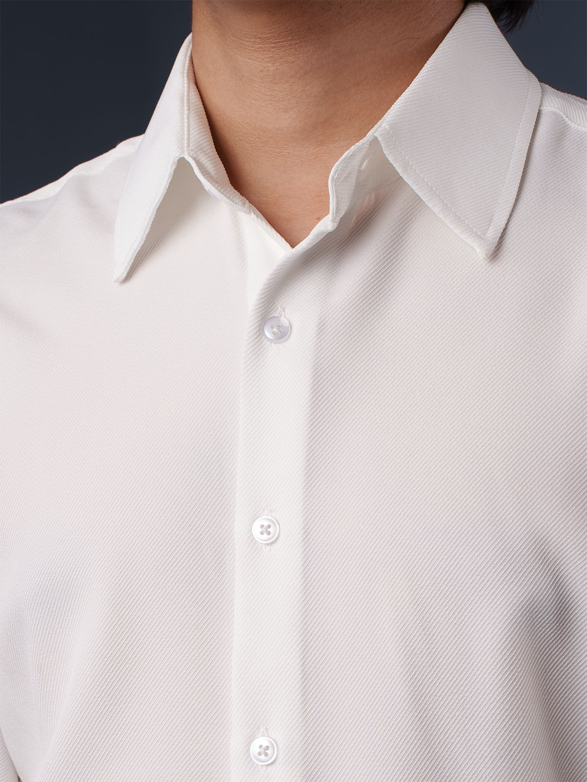 CORE White Business Formal Shirt - BazeLine