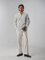 DRIFT Ashline Textured Stripe Shirt - BazeLine
