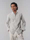 DRIFT Ashline Textured Stripe Shirt - BazeLine