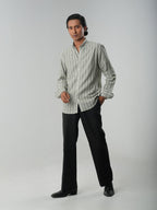 DRIFT Olive Stripe Shirt - BazeLine