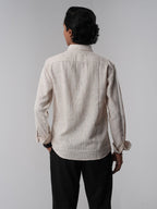 DRIFT Sandrift Textured Stripe Shirt - BazeLine