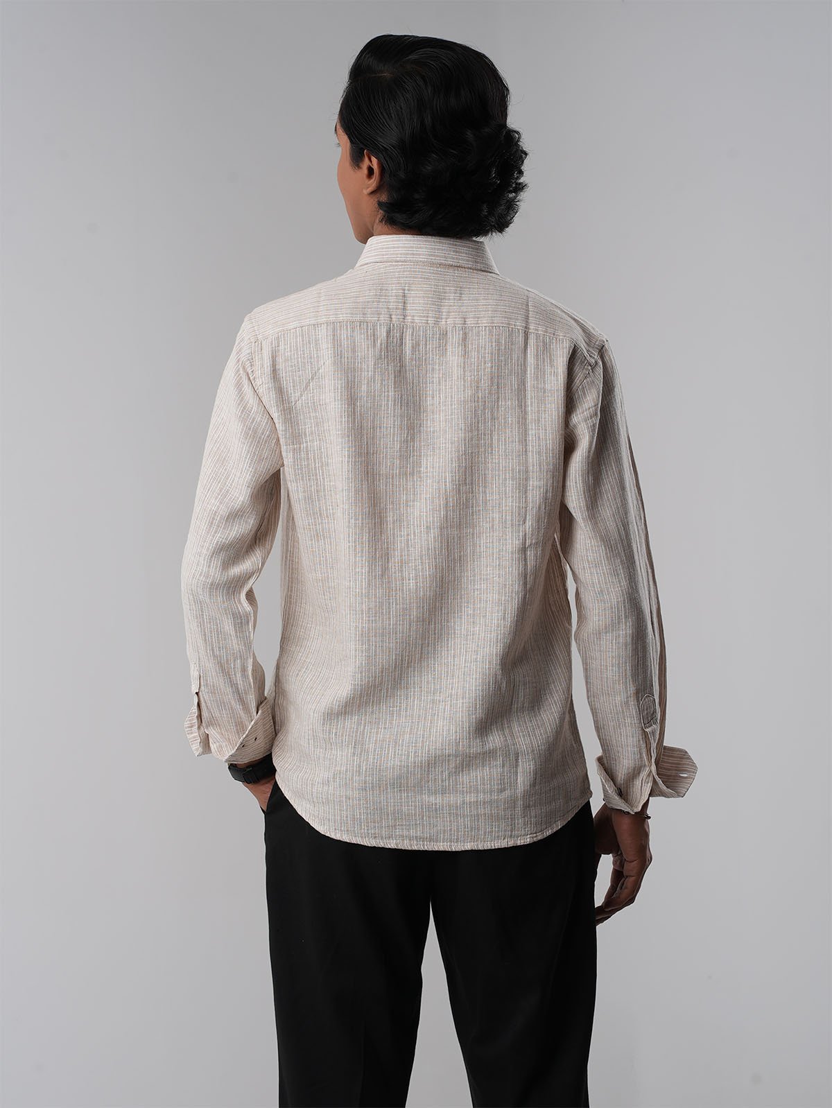DRIFT Sandrift Textured Stripe Shirt - BazeLine