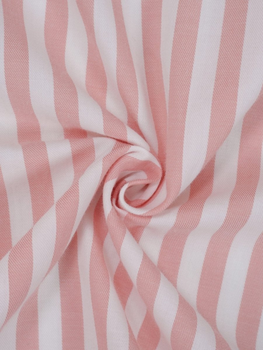 ELEMENT Coral Pink Striped Shirt - BazeLine