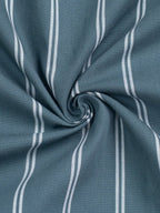 EUPHORIA Forest Teal Stripe Shirt - BazeLine