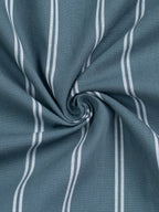 EUPHORIA Forest Teal Stripe Shirt - BazeLine