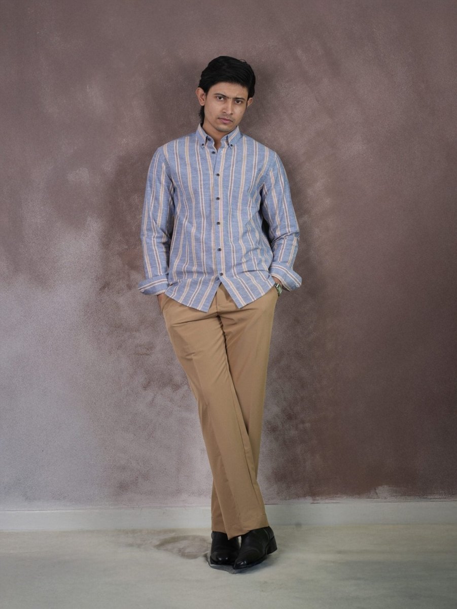 EUPHORIA Multicolor Stripe Shirt - BazeLine