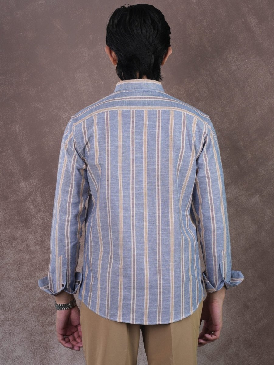 EUPHORIA Multicolor Stripe Shirt - BazeLine