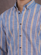 EUPHORIA Multicolor Stripe Shirt - BazeLine
