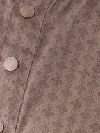FESTIVE Light Brown Printed Panjabi - BazeLine