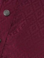 FESTIVE Maroon Jacquard Panjabi - BazeLine