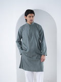 FESTIVE Steel Teal Textured Panjabi - BazeLine