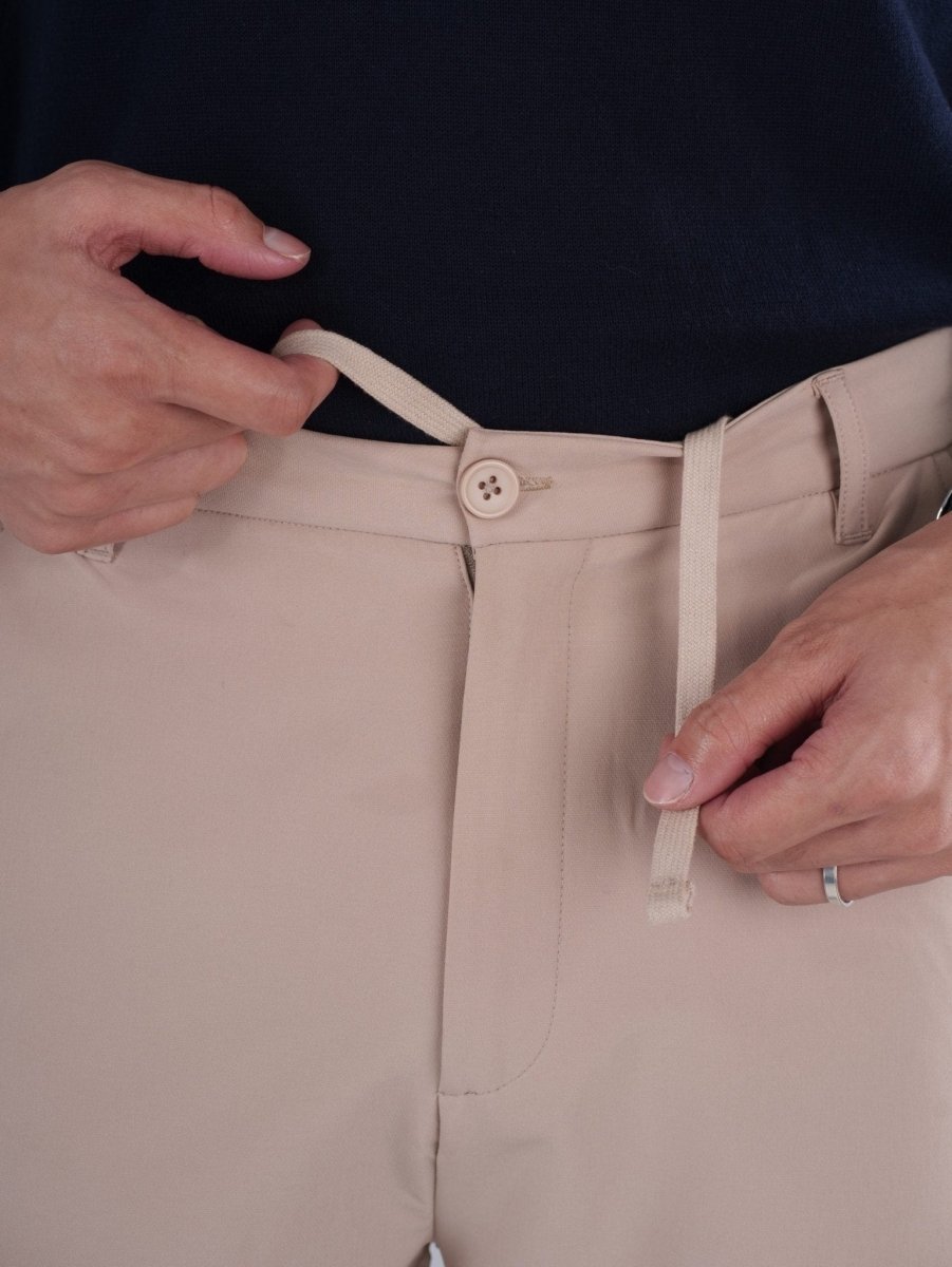 FLEXPANT 2.0 - Beige – 4 Pocket Semi Formal Pant - BazeLine