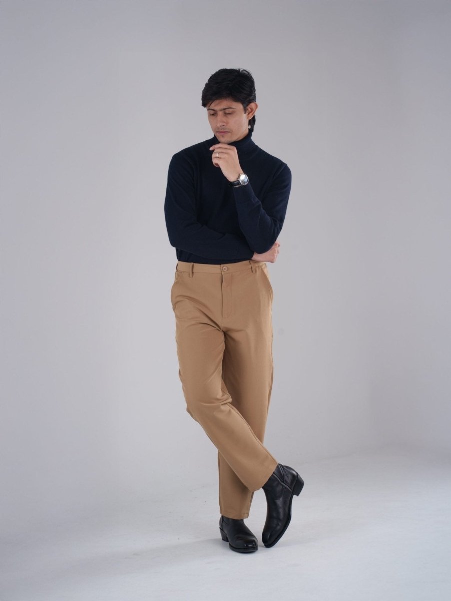 FLEXPANT 2.0 - Khaki – 4 Pocket Semi Formal Pant - BazeLine
