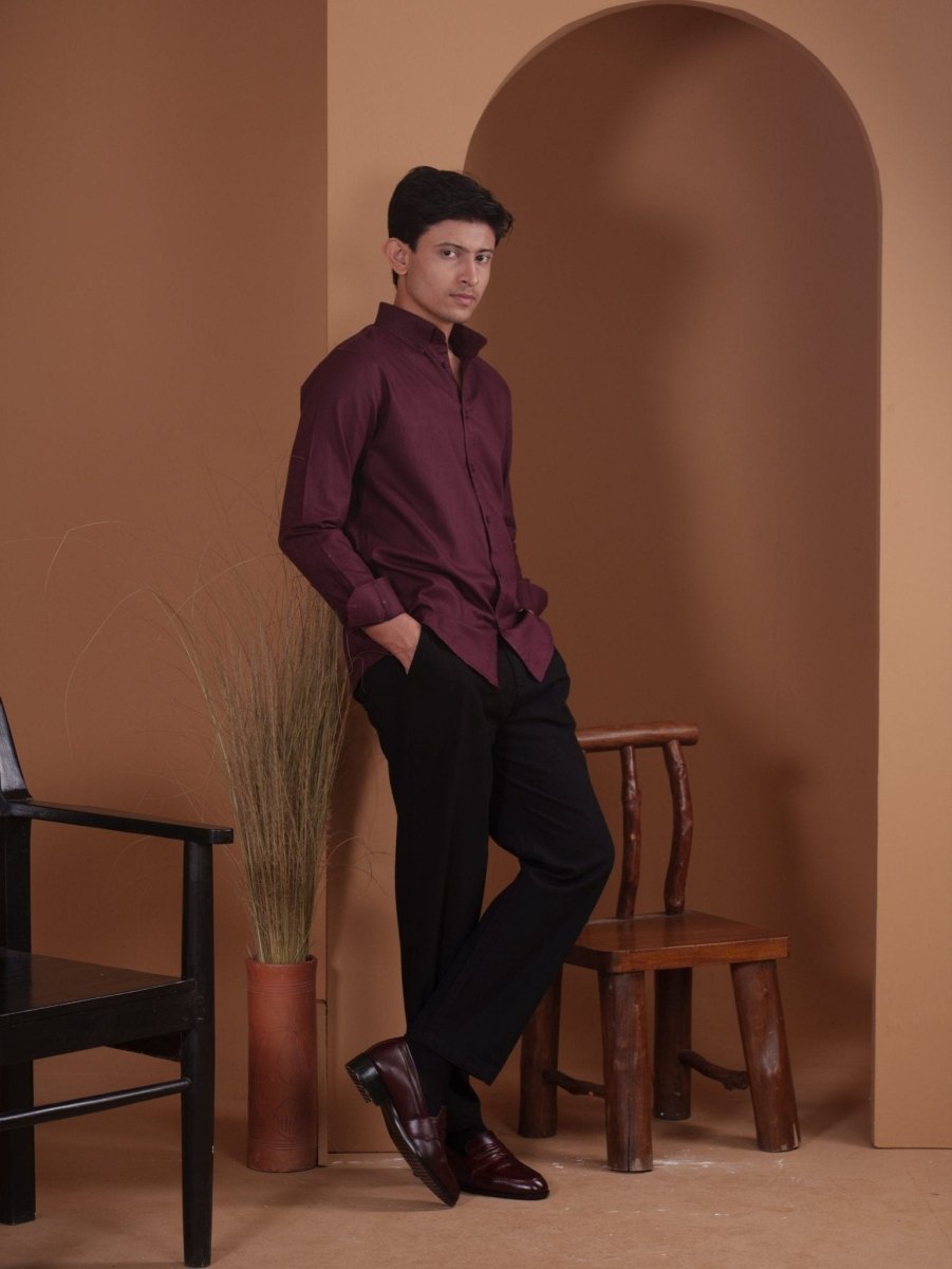 FLEXPANT Black – 4 Pocket Semi Formal Pant - BazeLine