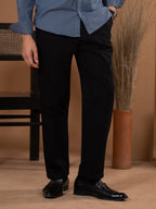 FLEXPANT Black – 4 Pocket Semi Formal Pant - BazeLine