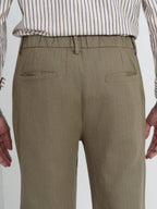 FLEXPANT Olive – 4 Pocket Semi Formal Pant - BazeLine