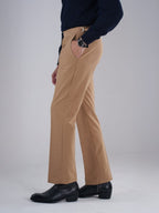 Khaki Gurkha Bootcut Pant - BazeLine