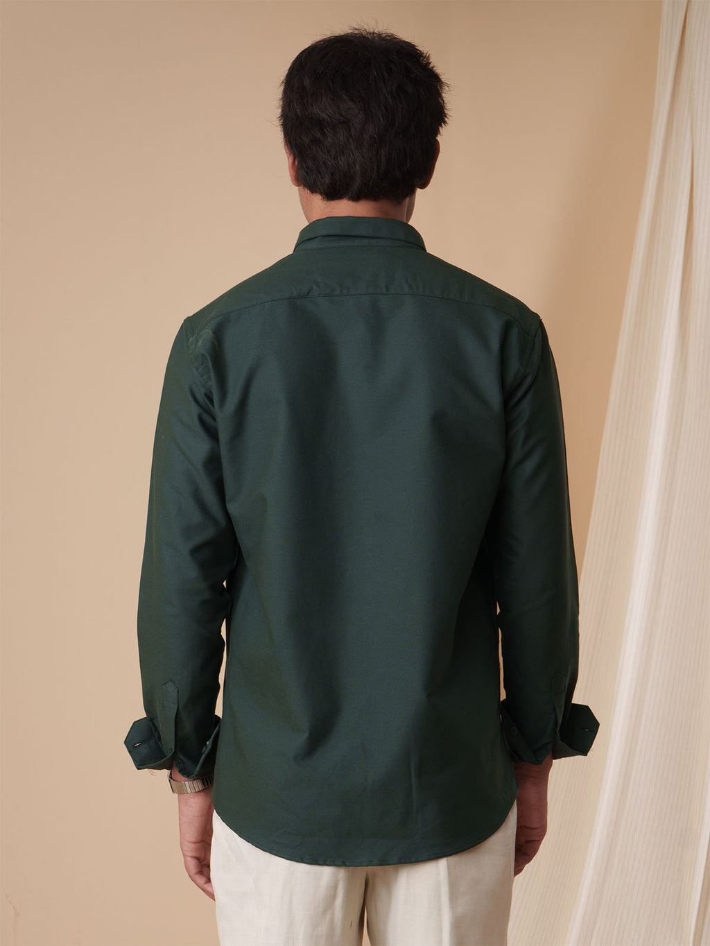 NEXUS Deep Bottle Green Shirt - BazeLine