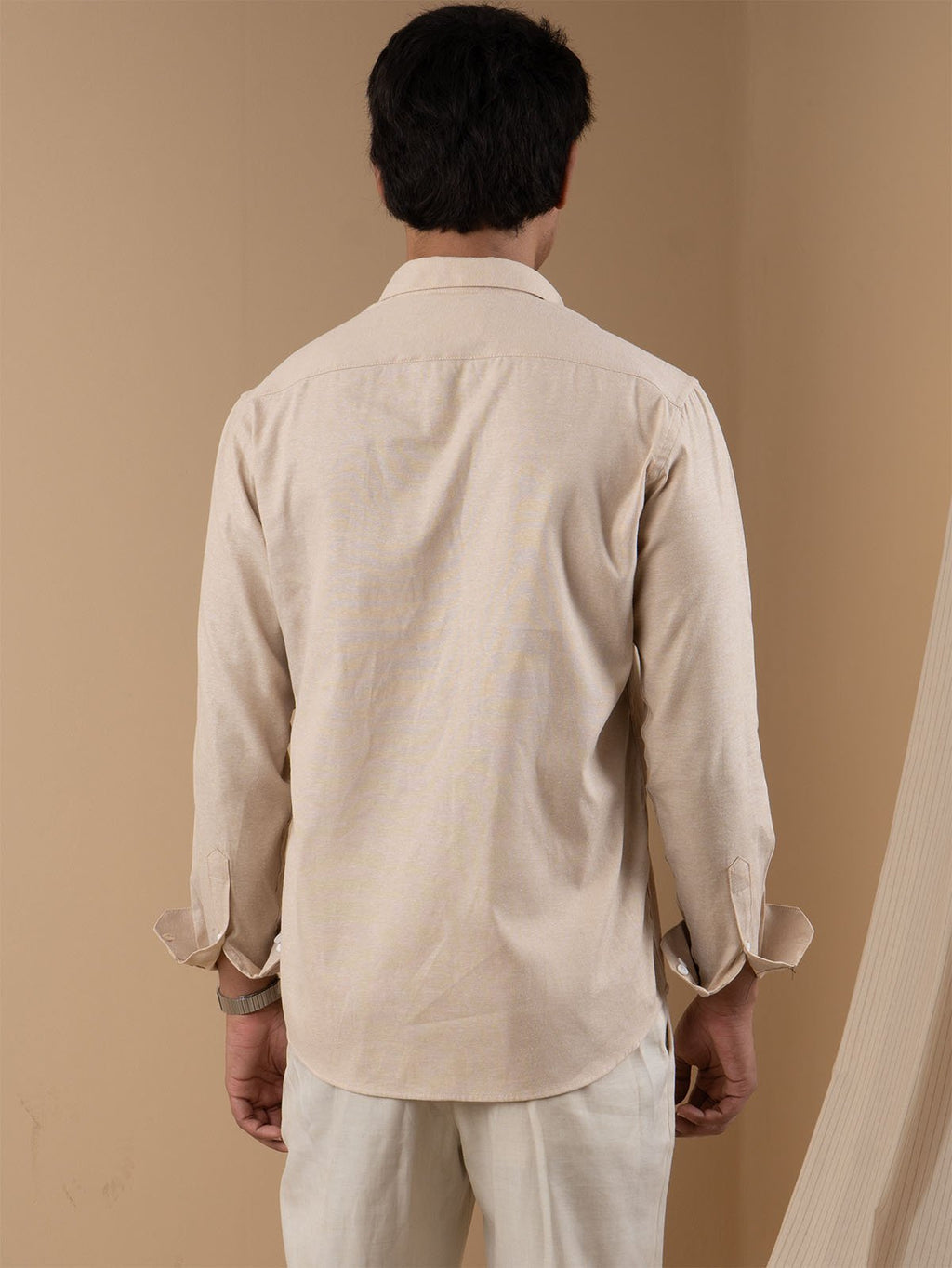 NEXUS Matte Beige Shirt - BazeLine