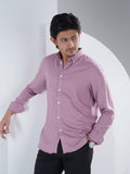 NOVA Dusty Rose Herringbone Shirt - BazeLine