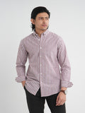 ORIGIN Muted Rose Stripe Shirt - BazeLine